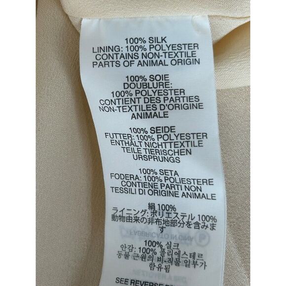 J Crew Collection Thistle Floral Dress Size 6 Silk Multicolor Long Sleeve V-Neck - Picture 8 of 12